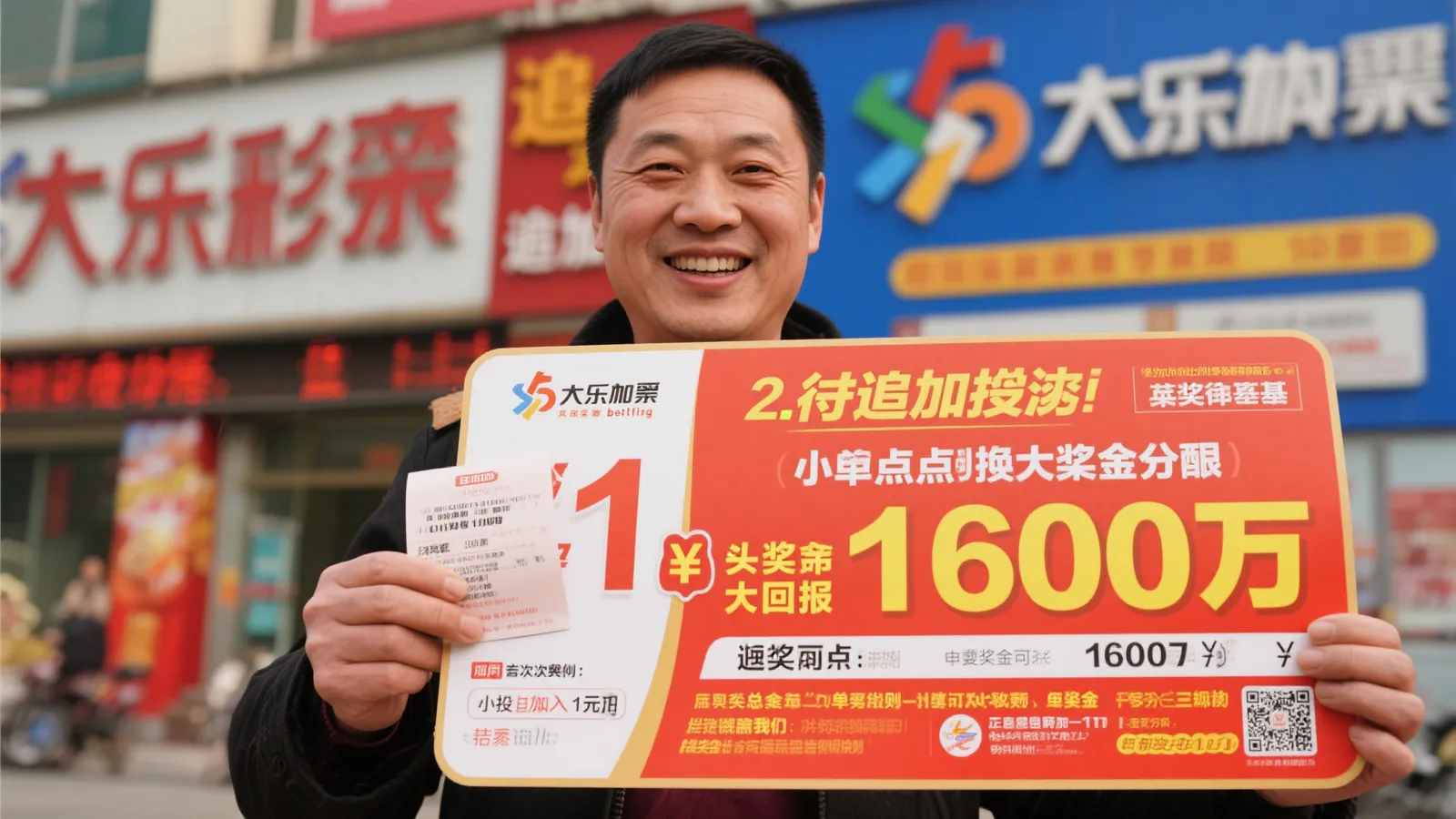 大乐透7457万大奖彩票揭晓 9倍投注未追加错失亿元巨奖