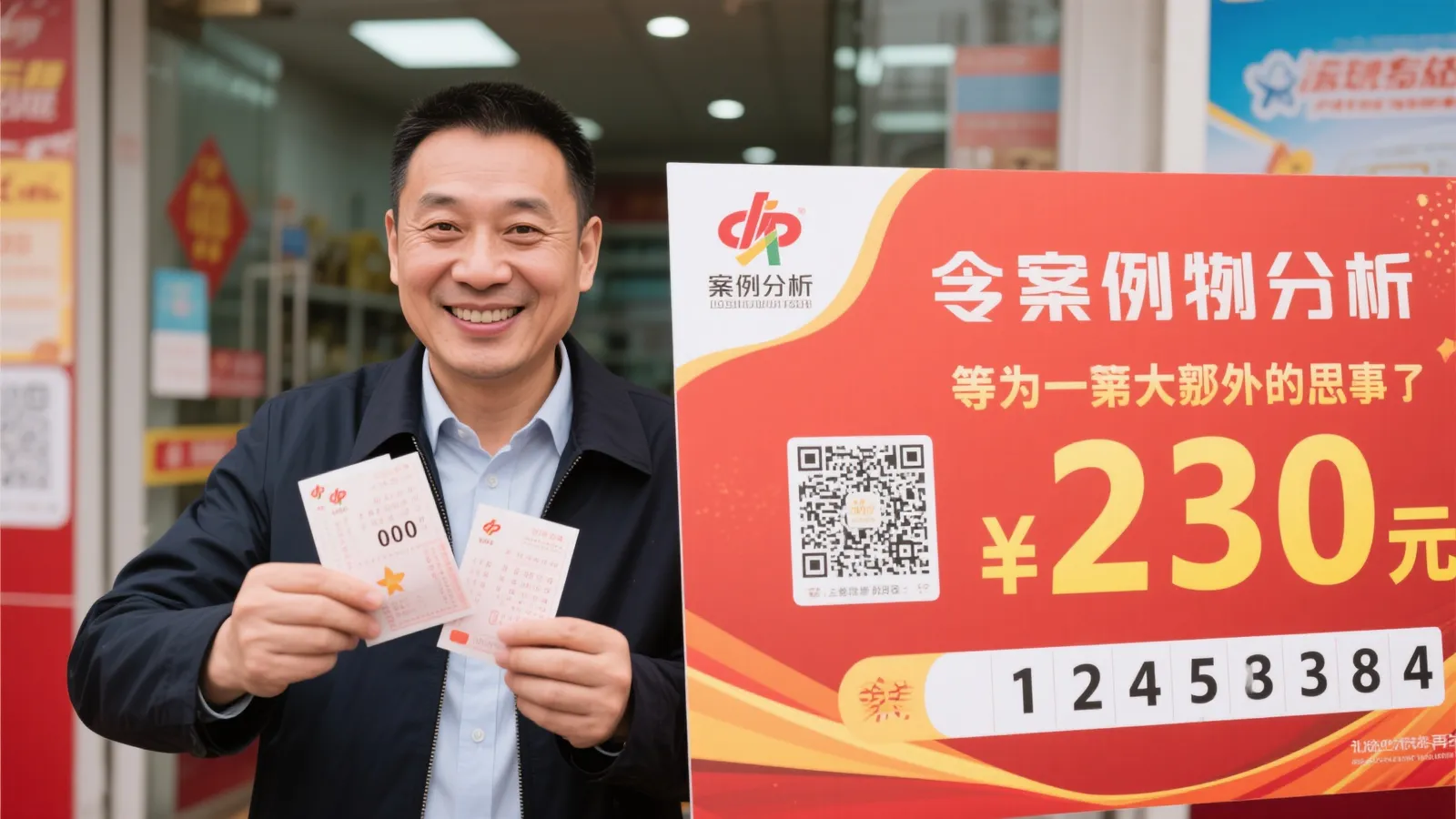 不甘错失头奖！男子隔天再战喜中562万大奖