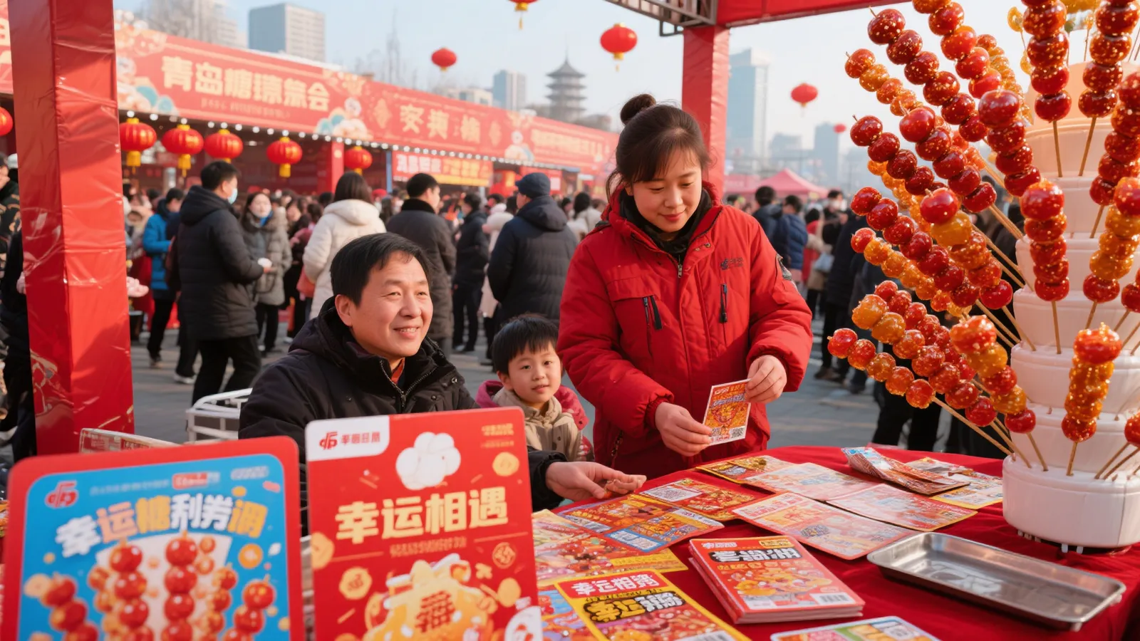 【刮刮乐】青岛糖球会邂逅福彩刮刮乐，欢乐满载！